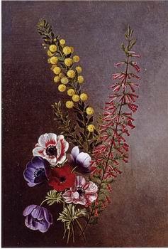 unknow artist Floral, beautiful classical still life of flowers 027